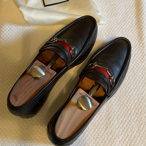 GUCCI
BROWN MOC W/ BIT & GRG WEB size 9 - Picture 1 of 6